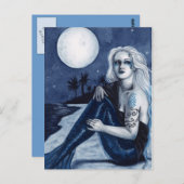 スターガーザー人魚はがき ポストカード (正面/裏面)