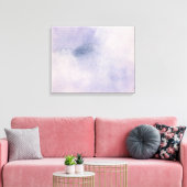 スターガーザー |紫と青 キャンバスプリント (インサイチュ (リビング))