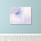 スターガーザー |紫と青 キャンバスプリント (インサイチュ (ウッドフロア))