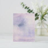 スターガーザー |紫と青 ポストカード (スタンド正面)