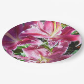 スターガーズ·リリーの結婚披露宴 ペーパープレート (アングル)