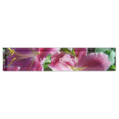 スターガーゼリリー デスクネームプレート (正面)