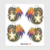 スターキャッチャー白熱［赤熱］光を放つスタードラゴン シール (シート)