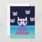 スターキャッツの侵入 ポストカード (正面/裏面)