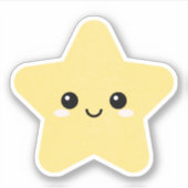 スターキャラクターウォーターボトル等のビニールシール シール (正面)