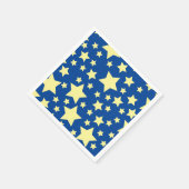 スターキュートキッズバースデーパーティー宇宙 スタンダードカクテルナプキン (角)