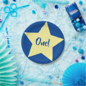 スターキュートキッズバースデーパーティー宇宙 ペーパープレート (パーティー)