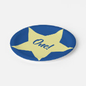 スターキュートキッズバースデーパーティー宇宙 ペーパープレート (アングル)