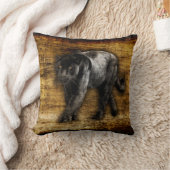 スターキングブラックジャガーのアートワーク クッション (ブランケット)