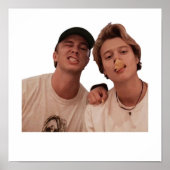 スターキーとラディのパンコーを描いた ポスター (正面)