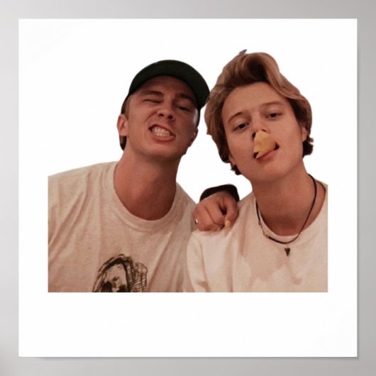 スターキーとラディのパンコーを描いた ポスター (正面)