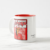 スタークのロゴマグ ツートーンマグカップ (正面左)