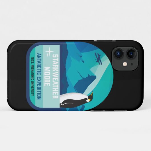 スタークウェザー・ムーア南極探検隊 Case-Mate iPhoneケース (裏面(横))