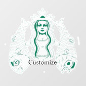 スタークラウンクイーンマーメイドサンダー_コーブ ウィンドウサイン (シート)