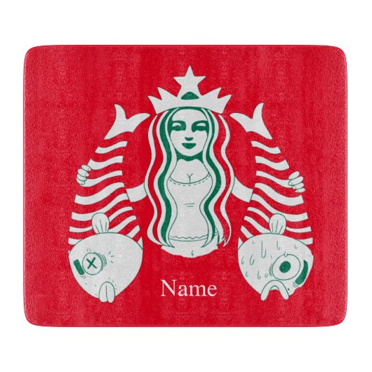 スタークラウンクイーンマーメイドサンダー_コーブ カッティングボード (正面)