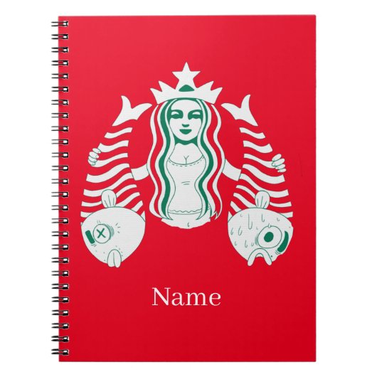 スタークラウンクイーンマーメイドサンダー_コーブ ノートブック (正面)