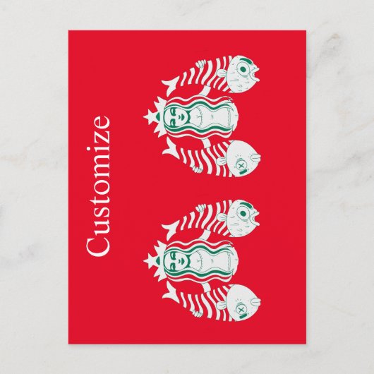 スタークラウンクイーンマーメイドサンダー_コーブ ポストカード (正面)