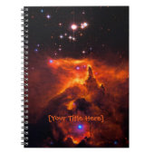 スタークラスターピスマス24、NGC 6357のコア ノートブック (正面)