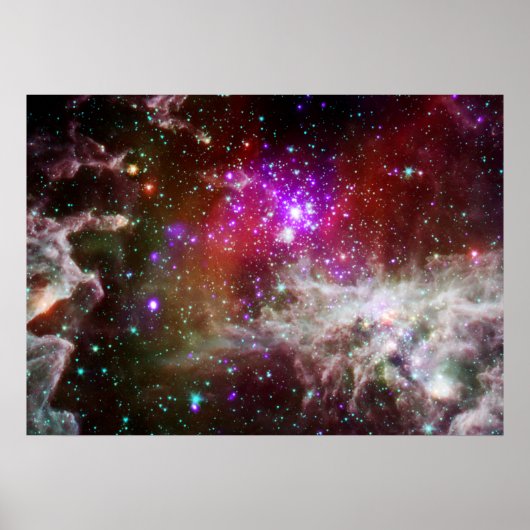 スタークラスターNGC 281パスマンネブラ ポスター (正面)