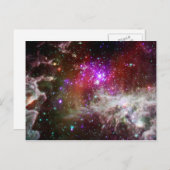 スタークラスターNGC 281パスマンネブラ ポストカード (正面/裏面)
