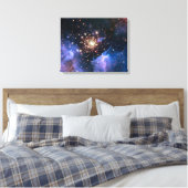 スタークラスターNGC 3603 (ハッブル) キャンバスプリント (インサイチュ (寝室))