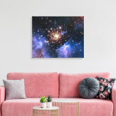 スタークラスターNGC 3603 (ハッブル) キャンバスプリント (インサイチュ (リビング))