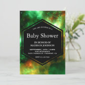 スタークラスタ宇宙銀河系ベビーシャワー 招待状 (スタンド正面)