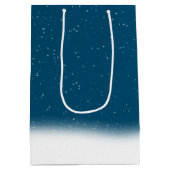 スタークリスマスツリーとムーンミディアム抱き枕 ミディアムペーパーバッグ (裏面)