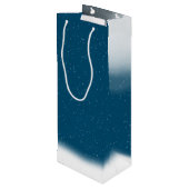 スタークリスマスツリーとムーンワイン抱き枕 ワインギフトバッグ (裏面アングル)