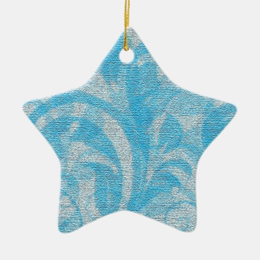 スタークリスマスツリーオーナメント セラミックオーナメント (正面)
