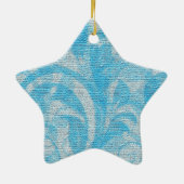 スタークリスマスツリーオーナメント セラミックオーナメント (裏面)