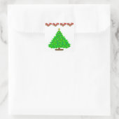 スタークリスマスツリー スクエアシール (バッグ)