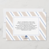 スタークリスマスフォトグリーティングカード – プリント シーズンカード (裏面)