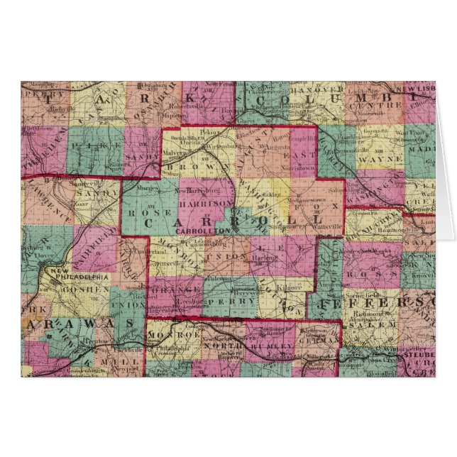 スターク郡とトスカラワス郡 (正面横)