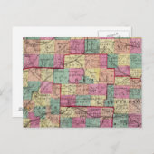 スターク郡とトスカラワス郡 ポストカード (正面/裏面)