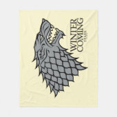 スターク・シギル – 冬は来冬だ フリースブランケット (正面)