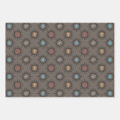 スターク、ラニスター、タルガリエン、ナイトキングパターン ラッピングペーパーシート (正面2)