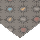 スターク、ラニスター、ターガリエン、ナイトキングパターン テーブルクロス (アングル)