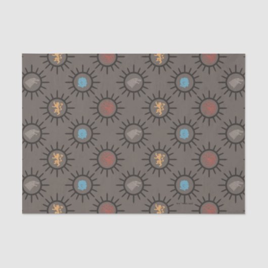 スターク、ラニスター、ターガリエン、ナイトキングパターン 薄葉紙 (正面)