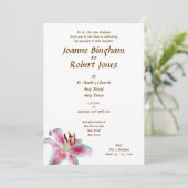 スターゲイザー リリー 招待状 (スタンド正面)