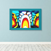 スターゲイト芸術 キャンバスプリント (インサイチュ (ウッドフロア))