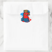 スターゲットギャングスター通りフードスタイルスワガー ラウンドシール (バッグ)