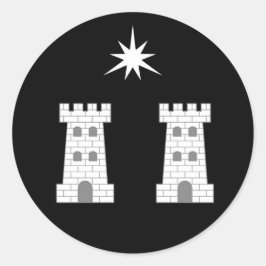 スターゲットポピュレースバッジの男爵 ラウンドシール