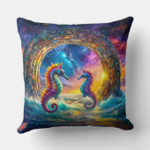 スターゲートシーホースデザインバイリッチアムンギル クッション (裏面)