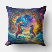 スターゲートシーホースデザインバイリッチアムンギル クッション (正面)