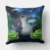 スターゲートポータル - ファンタジー ホームデコレーション クッション (裏面)