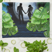 スターゲート – ポータルホームデコール キッチンタオル (折り畳み)