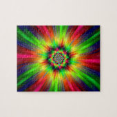 スターサイケデリックバースト ジグソーパズル (横)