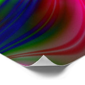 スターサイケデリックバースト ポスター (角)