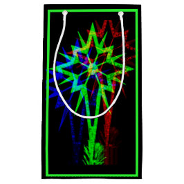 スターサイケデリック抱き枕(ネオン) スモールペーパーバッグ